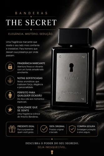 Vendo perfume Banderas the secret