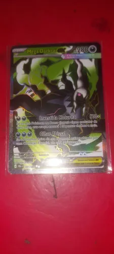 Carta Pokémon TCG Mega Darkrai EX 280 PS em Português - Conservada
