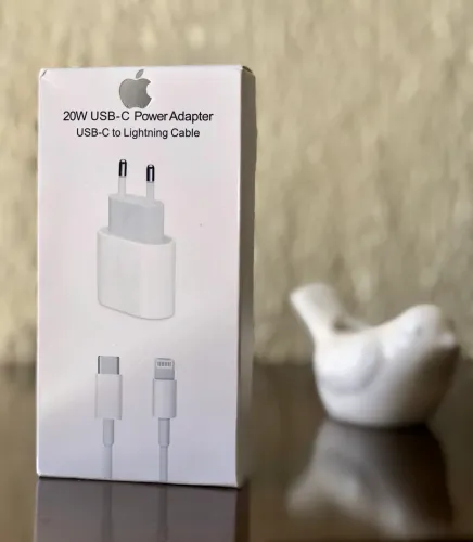 Carregador Rápido 20w Tipo-C + Cabo Lightning?