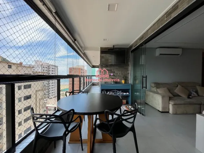 Apartamento Vista Mar, 3 suítes para Venda em Canto do Forte, Praia Grande - SP