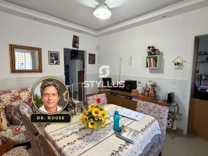 Casa de Vila Charmosa com 2 Quartos e Terraço em Todos os Santos! M16S