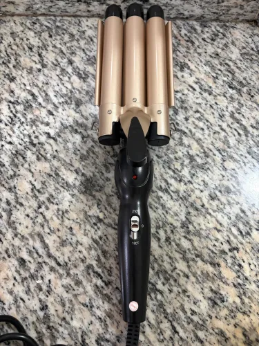 Modelador de Cabelo Triondas Bivolt (180°C - 210°C) - Efeito Ondas / Beach Waves