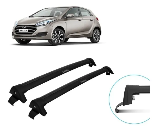 Rack De Teto Hb20 Hatch/sedan 2012 Até 2019