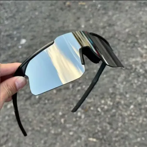 ?Óculos De Sol Unissex À Prova De Vento Para Ciclismo - Proteção UV Com Armação Grande Ema