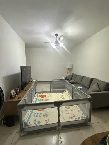 Cercadinho Cinza Bebê Grande Chiqueirinho Infantil Cercado Portátil Dobrável 180x150