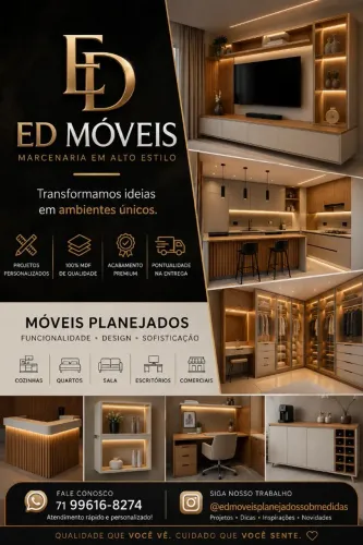 Móveis planejados Feitos sob Medidas