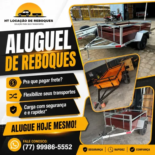 Aluguel de REBOQUES