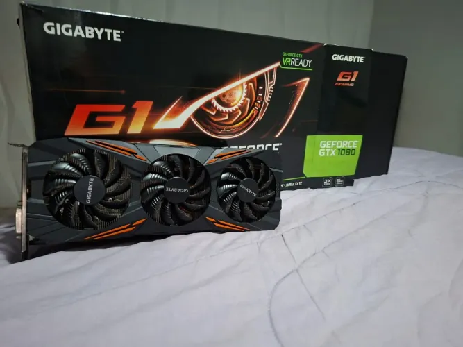 Placa de Vídeo NVIDIA GTX 1080 8GB Gigabyte