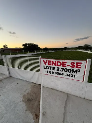 TERRENO COM 2.700 m² REGISTRADO