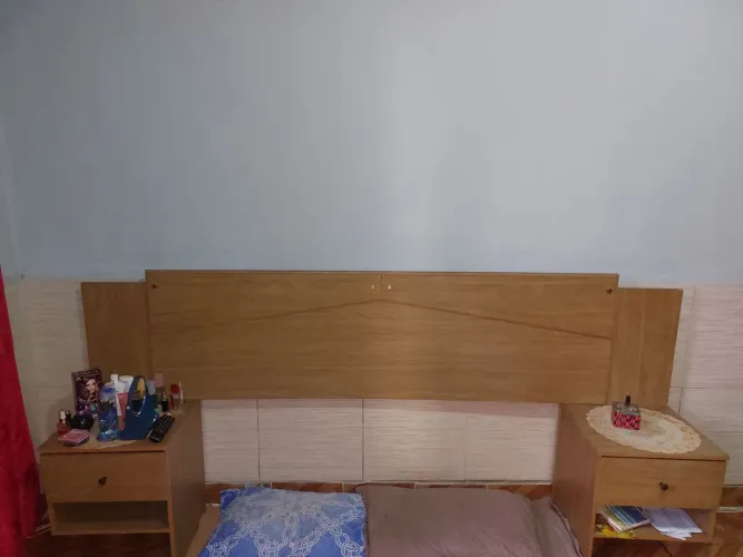 Cabiseira da cama box com 2 cômodas