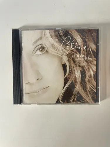 Cd Celine Dion 1999 All The Way A Decade Of Song