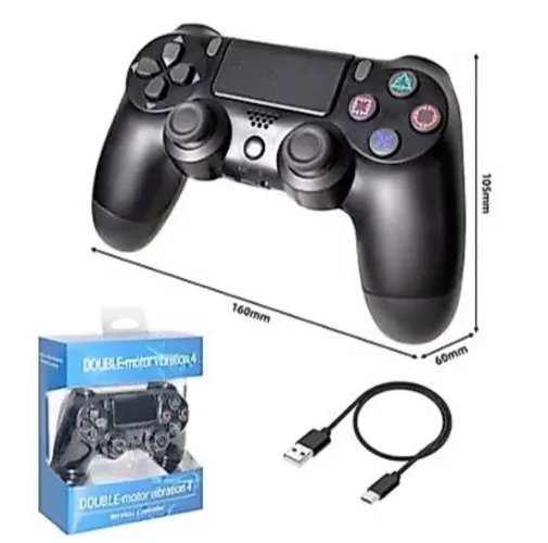 Controle Sem Fio Ps4 Ps3 Pc Gamer Compatível Bluetooth Joystick Dualshock Voo Sem Fio