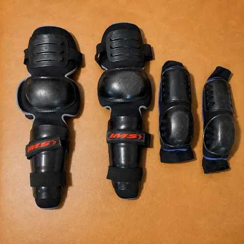 Kit de Proteção IMS Adulto Tamanho M - Joelheira + Cotoveleira - Excelente Estado