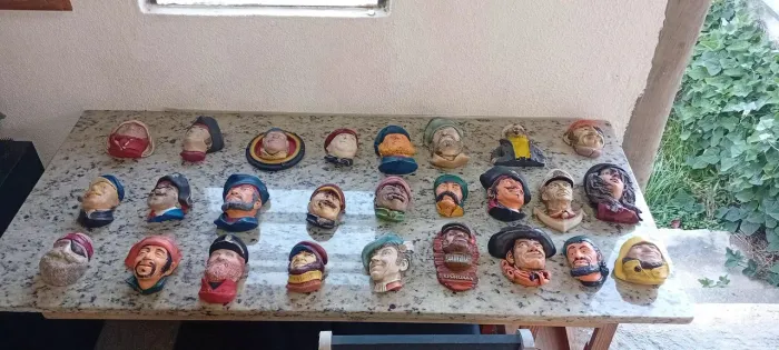 Coleção de piratas decorativos