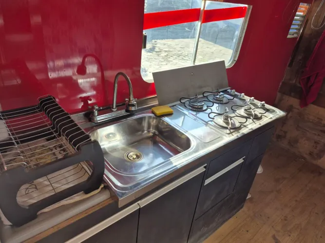 Pia fogão motor home