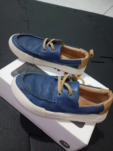 Mocassim infantil Gambo em couro ? tamanho 31