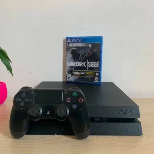 PS4 PLAYSTATION 4 500GB + 1 CONTROLE + 1 JOGO | ENTREGO | PARCELO