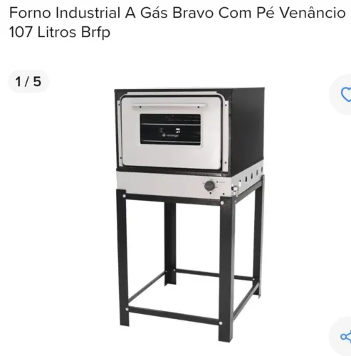 Forno a gás industrial