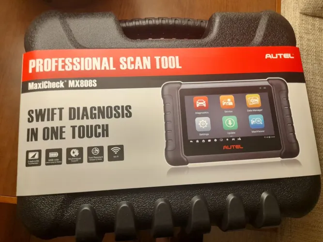 Scanner Automotivo Autel MaxiCheck MX808S Original Novo Completo