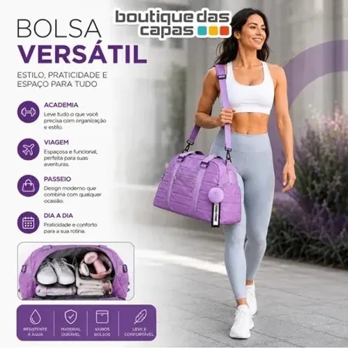 BOLSA ACADEMIA YT-3216 YOGA PILATES MALHAÇÃO TREINO