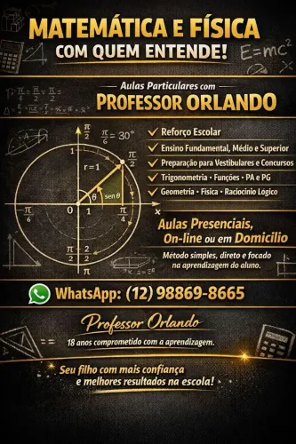 Aulas Particulares Matemática e Física 