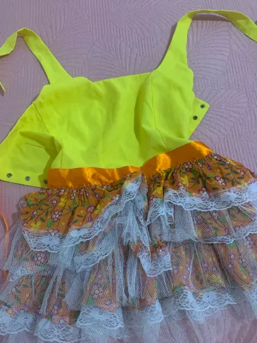Vestido rodado, festa junina