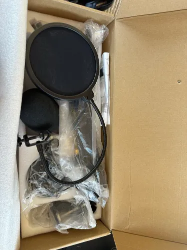 VENDO KIT MICROFONE COMPLETO PARA LIVE NA CAIXA