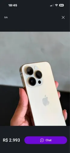 IPhone 14 Pro dourado