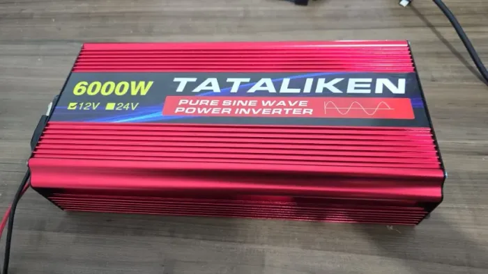 Inversor De Energia 6000W Onda Senoidal Pura 12V/24V Testado
