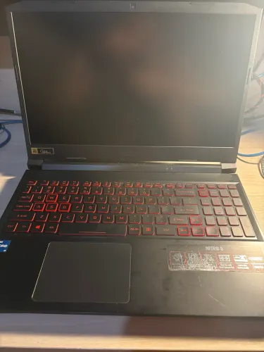 Notebook Acer nitro 5, I7 11ª geração, rtx 3050ti