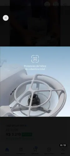 Drone DJI NEO FLY + 3 Baterias e carregadorr