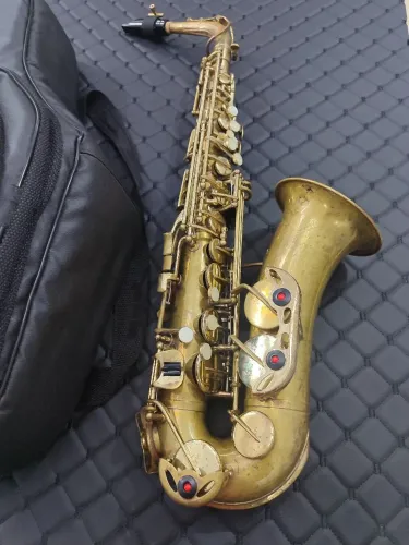 Sax alto Hcouf Royalist II, saxofone relíquia especial!