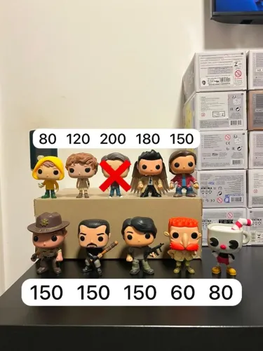 Funkos Loose - Série / Game / Desenho