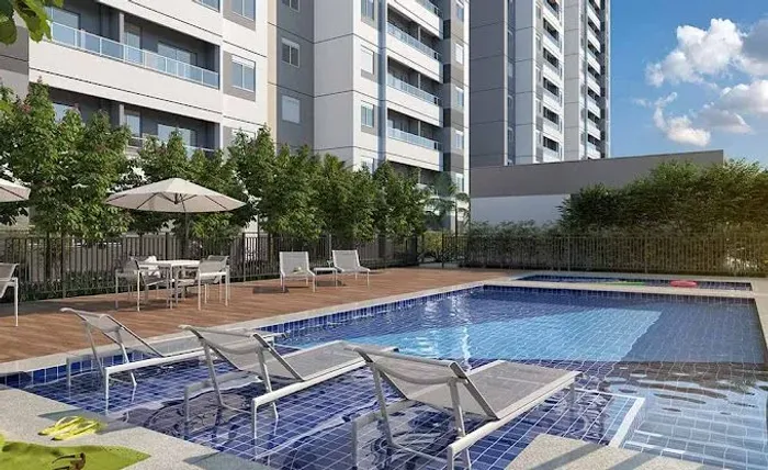 Apartamento com 2 dormitórios para alugar, 46 m² por R$ 1.998,68/mês - Piratininga - Osasc