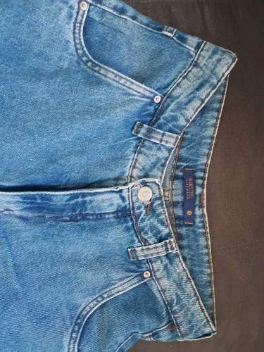 Calça Jeans Cargo
