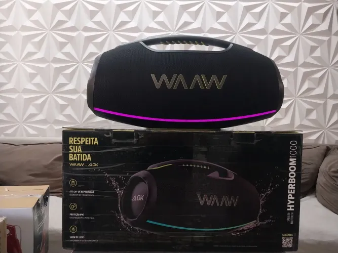 CAIXA DE SOM WAAW ALOK HYPERBOOM1000