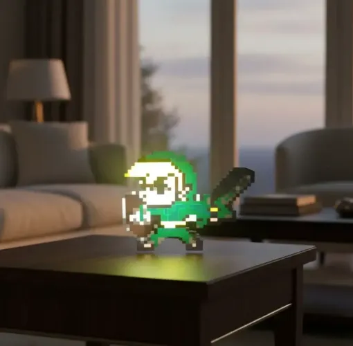 Luminária sem fio Zelda the Wind waker