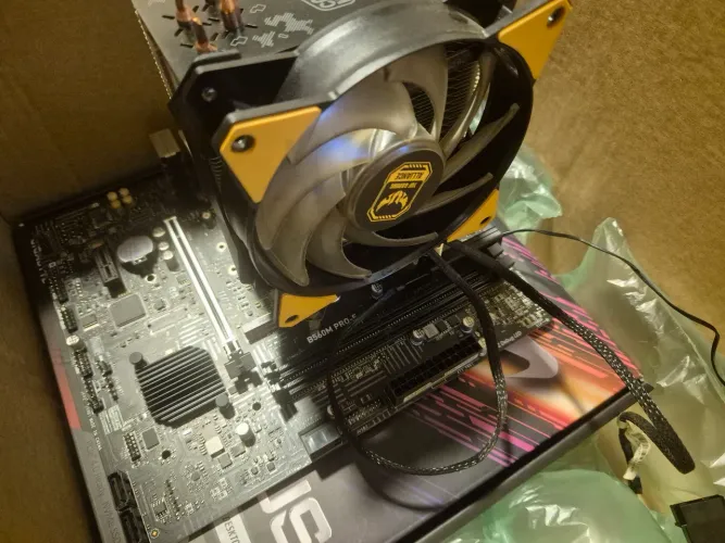 Kit processador i5 10 geração, placa mãe e aircooler
