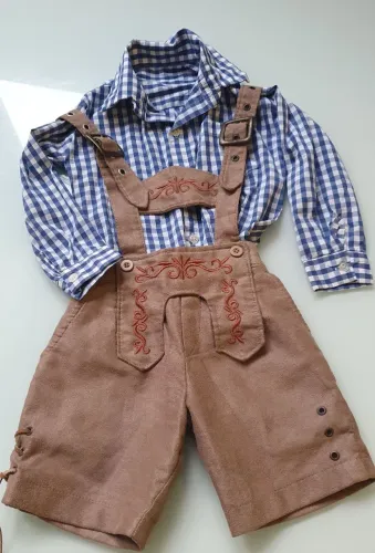 TRAJE TÍPICO ALEMÃO BEBÊ 
