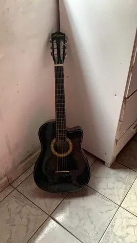 Violão Kashima GW 38C/BK Preto 