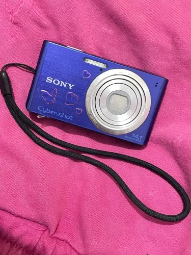 Câmera Cyber Shot azul 14 mp