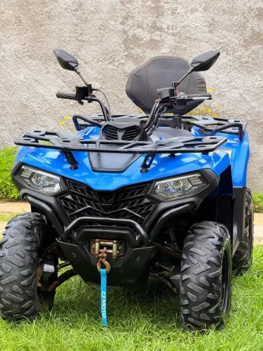 QUADRICICLO AUTOMÁTICO CFORCE 450l 4x4 COM DIREÇÃO ELÉTRICA REVISADO