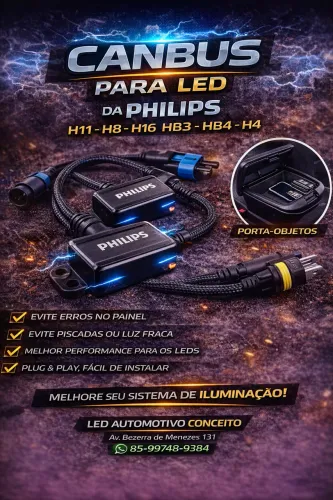 Cambus Canceller para Led Automotivo da Philips