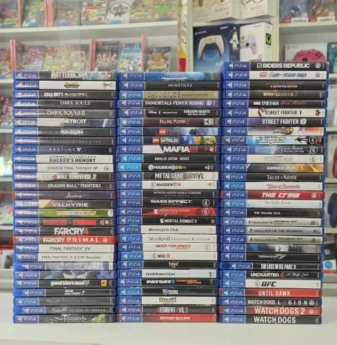 Jogos PS4 - Diversos Títulos em Ótimo Estado!