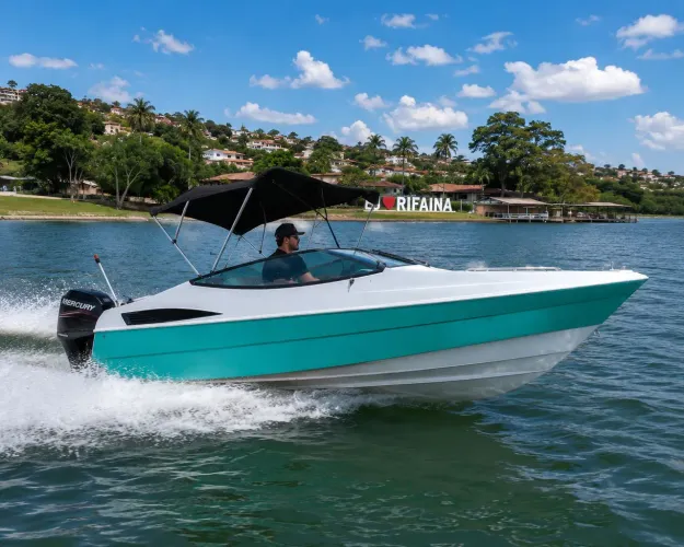 Lancha Ventura G1 motor 225 HP Mercury