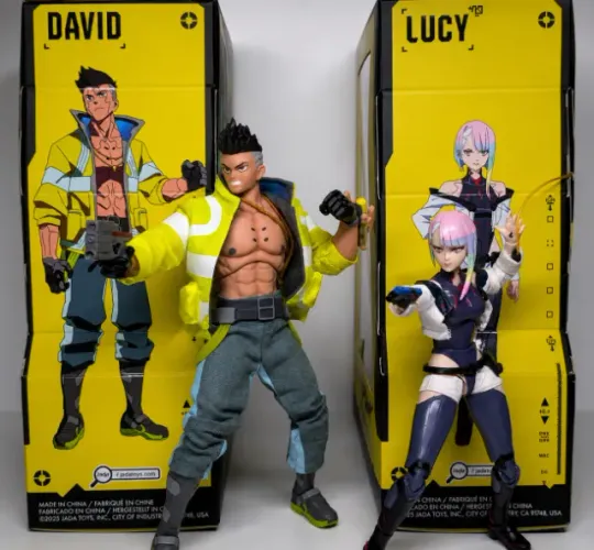 Cyberpunk Edgerunners Combo David e Lucy