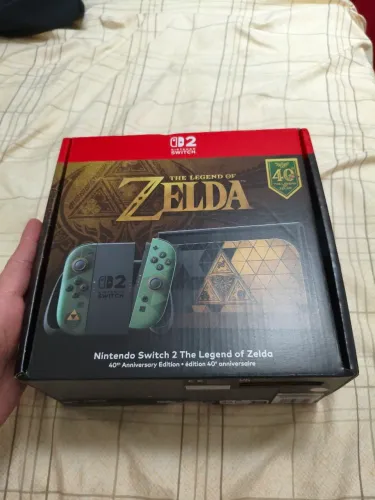 Nintendo Switch 2 Edição Limitada Zelda 40 Anos Zelda 40th Anniversary 