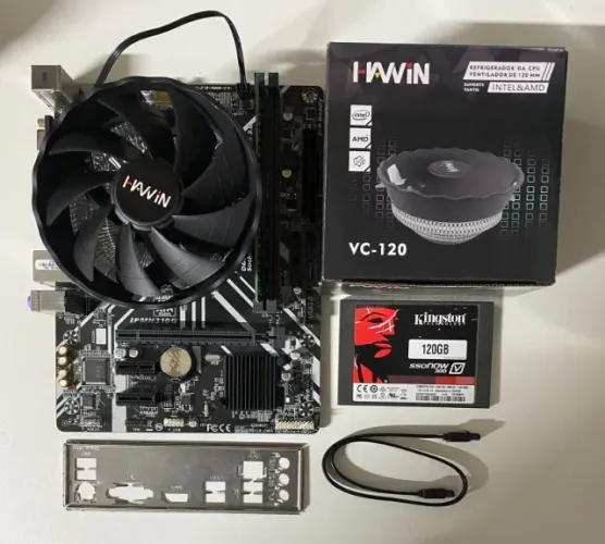 Kit Core i7 8700 + Placa mãe H310 + 8GB de RAM DDR4 + Brindes [OPORTUNIDADE]