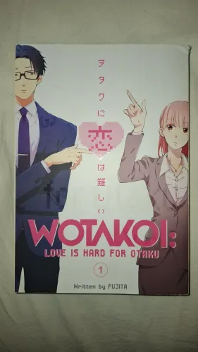 Wotakoi volume 1 (edição 3 em 1) em inglês 