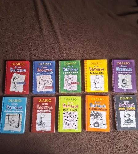 Livros Diário de um Banana (1 ao 10)